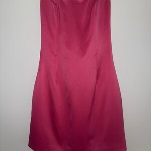 Elliatt Pink Sheath Cocktail Dress Sweetheart Neckline